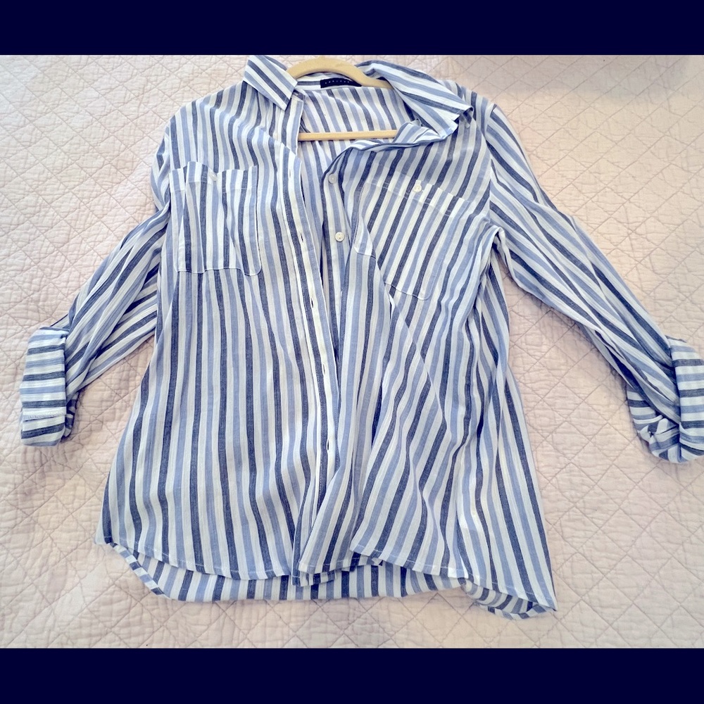 Womens medium sanctuary button down super soft